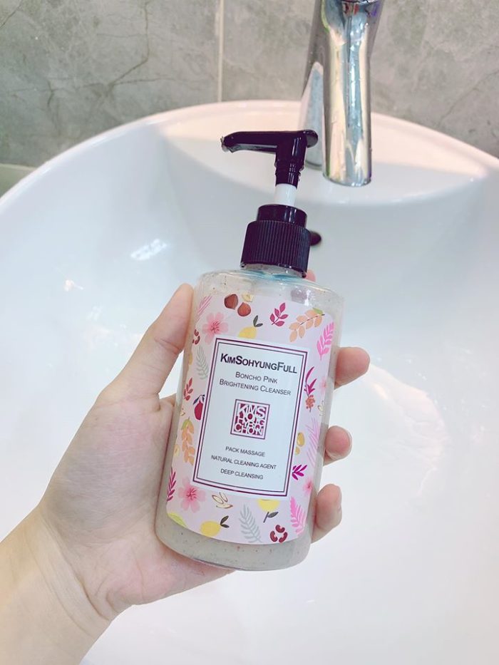 Sua rua mat Kimsohyungfull Boncho Pink Brightening Cleanser 9