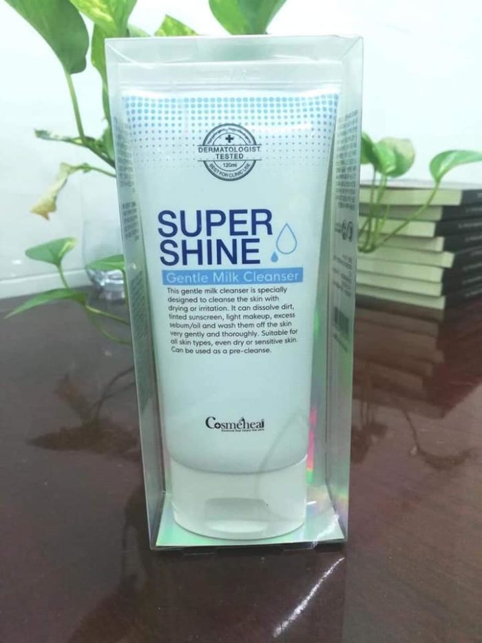 Sua rua mat khong bot Super Shine Gentle Milk Cleanser 11