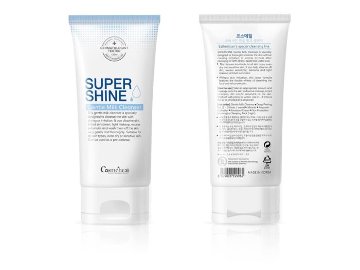 Sua rua mat khong bot Super Shine Gentle Milk Cleanser 2