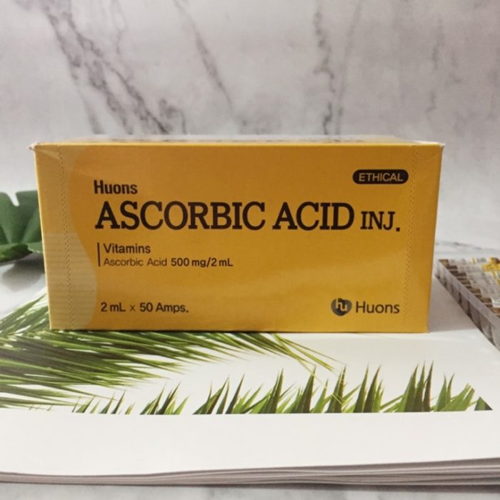 Te bao goc Huons Ascorbic Axit Vitamin C Inj. Ampoules 12