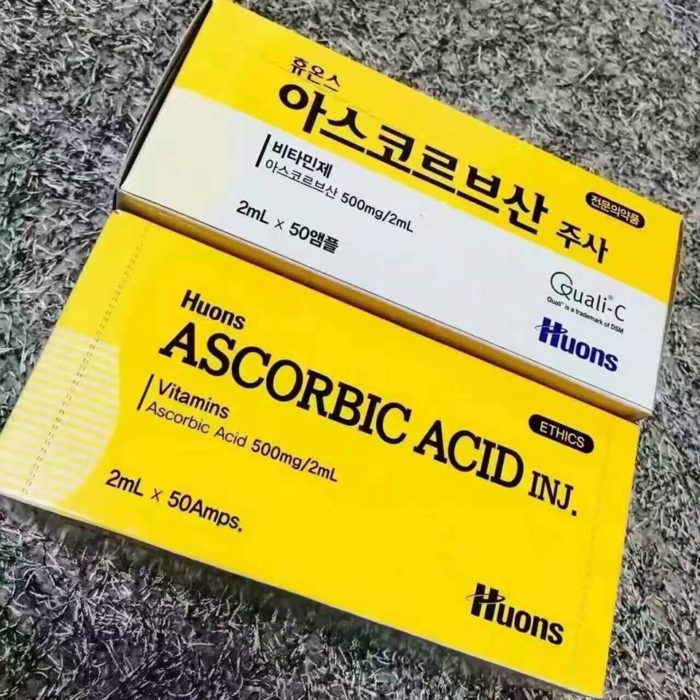 Te bao goc Huons Ascorbic Axit Vitamin C Inj. Ampoules 8