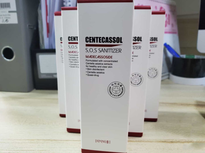 Dung dich diet khuan Centecassol S O S Sanitizer BeBalance 2