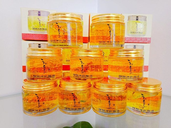 Kem Duong Da Lebelage Vang 24K Heeyul Premium Gold Ampoule Cream 2