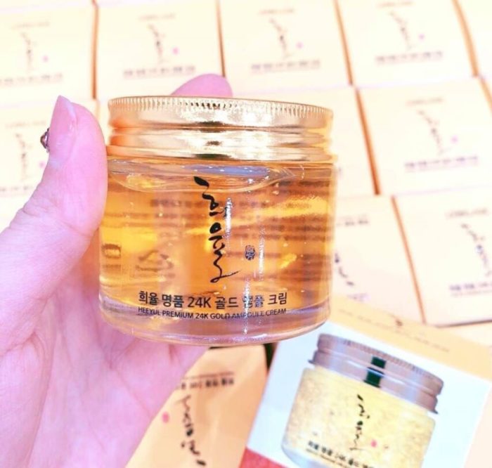Kem Duong Da Lebelage Vang 24K Heeyul Premium Gold Ampoule Cream 3