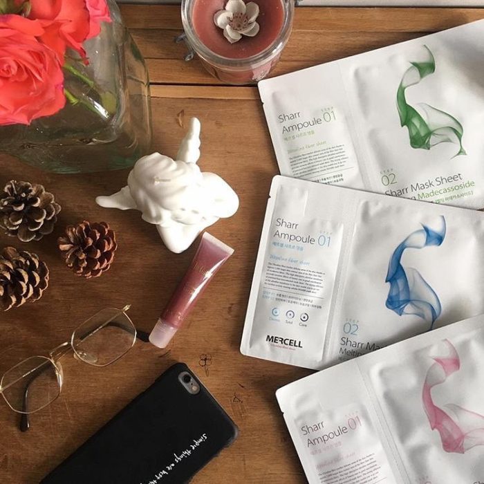 Mat na tan chay bang tan Mercell Sharr Sheet Melting Mask 1
