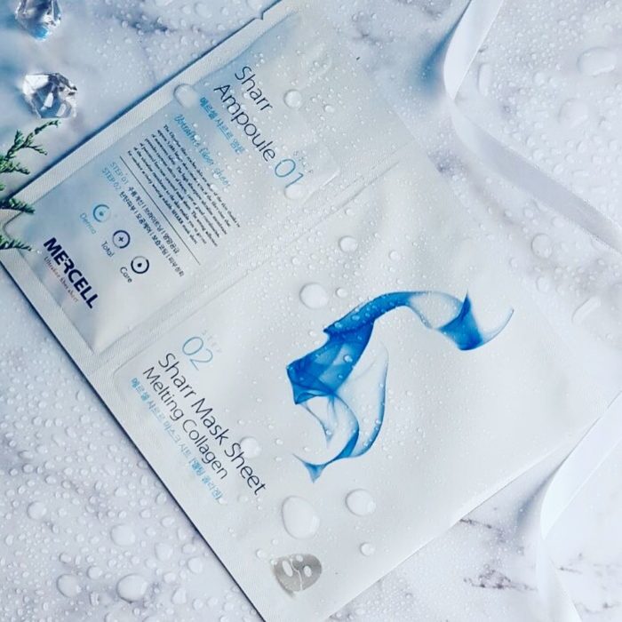 Mat na tan chay bang tan Mercell Sharr Sheet Melting Mask 5