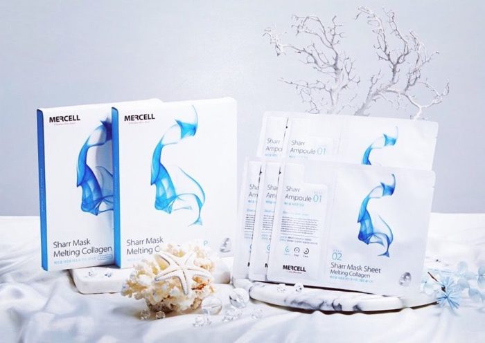 Mat na tan chay bang tan Mercell Sharr Sheet Melting Mask 8