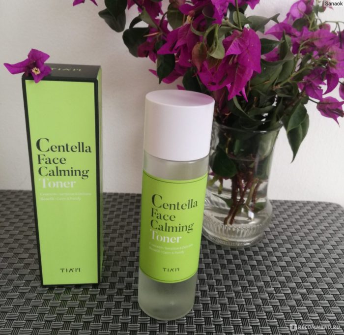 Nuoc Hoa Hong diu nhe khong con Tiam Centella Face Calming Toner 5