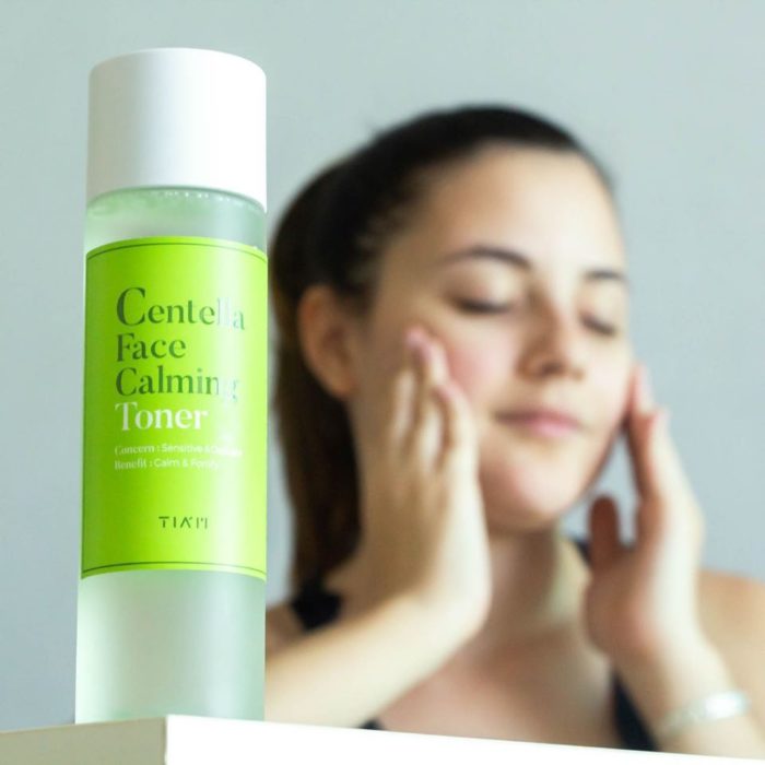 Nuoc Hoa Hong diu nhe khong con Tiam Centella Face Calming Toner 6