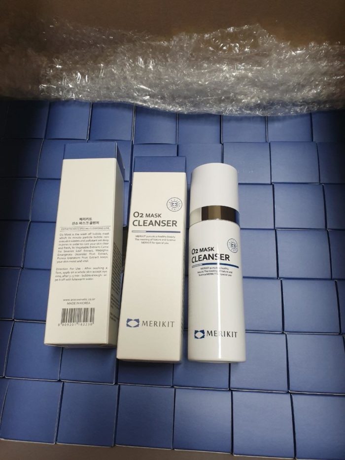 Sua Rua mat OXY lam sach da O2 Mask Cleanser MERIKIT 1