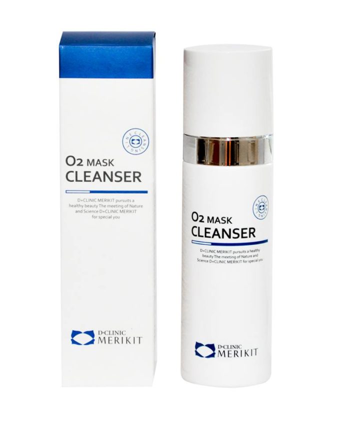 Sua Rua mat OXY lam sach da O2 Mask Cleanser MERIKIT 10