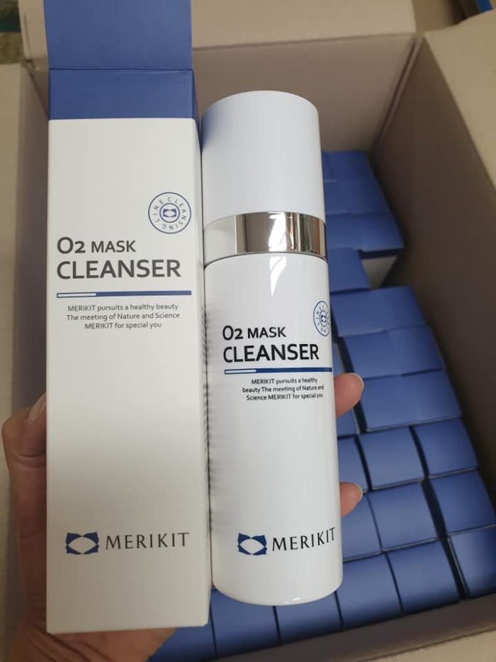 Sua Rua mat OXY lam sach da O2 Mask Cleanser MERIKIT 2