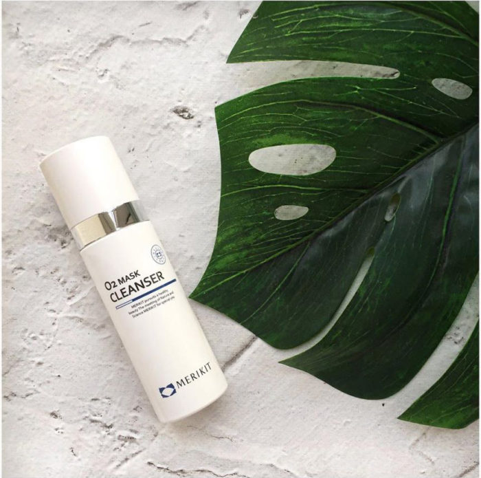 Sua Rua mat OXY lam sach da O2 Mask Cleanser MERIKIT 3