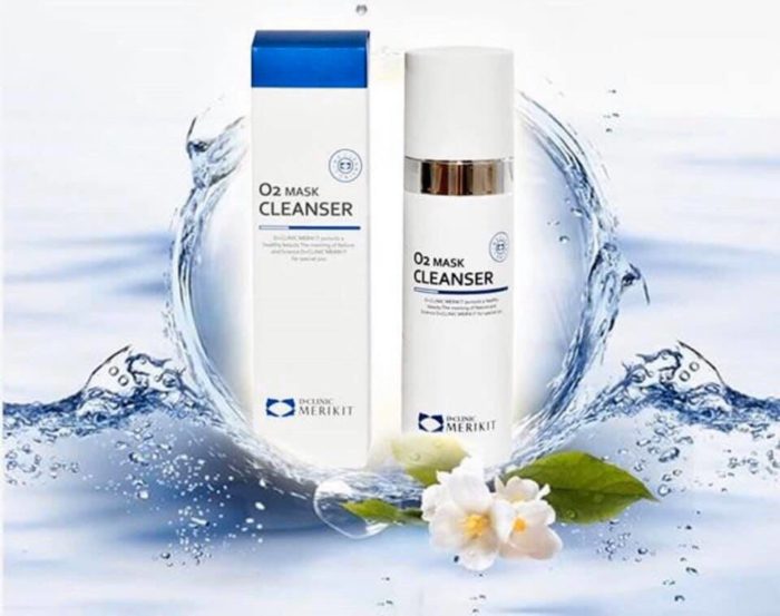 Sua Rua mat OXY lam sach da O2 Mask Cleanser MERIKIT 6
