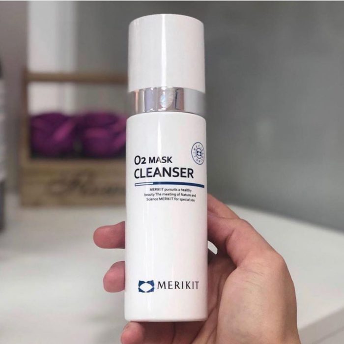 Sua Rua mat OXY lam sach da O2 Mask Cleanser MERIKIT 8