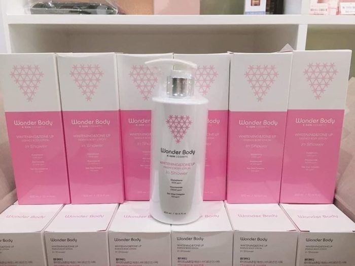Sua tam trang da Wonder Body Whitening And Tone Up Essence Body Lotion 2