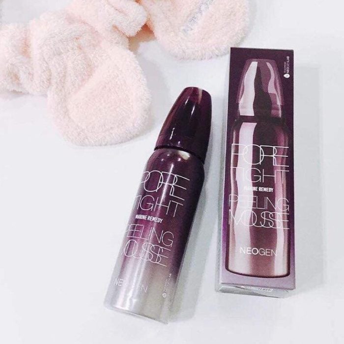 Tay da chet dang kem bot Neogen Pore Tight Peeling Mousse 2