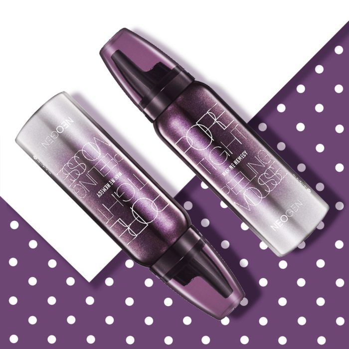 Tay da chet dang kem bot Neogen Pore Tight Peeling Mousse 5