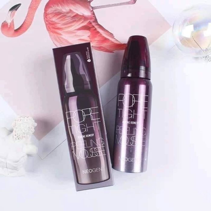 Tay da chet dang kem bot Neogen Pore Tight Peeling Mousse 6