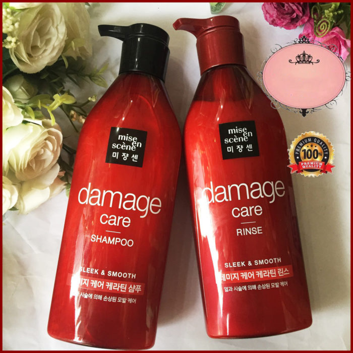 Bo dau goi xa Mise En Scene Damage Care Sleek and Smooth 4
