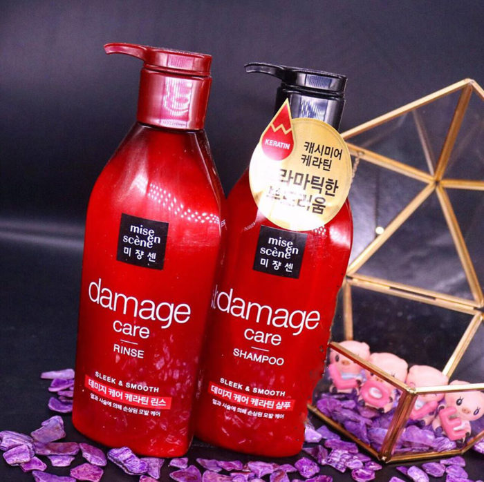 Bo dau goi xa Mise En Scene Damage Care Sleek and Smooth 5
