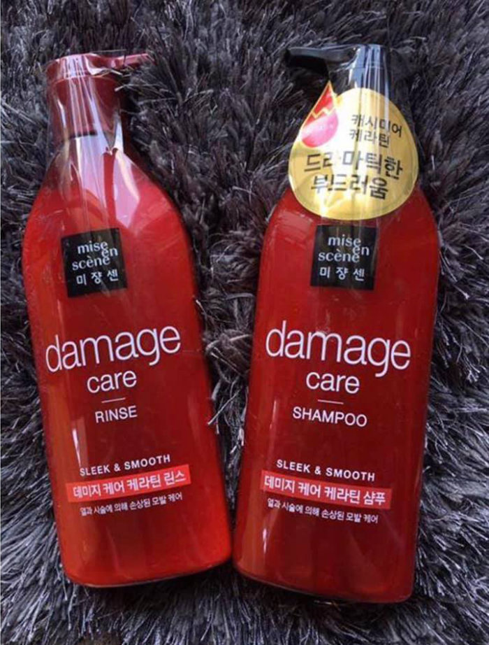 Bo dau goi xa Mise En Scene Damage Care Sleek and Smooth 8