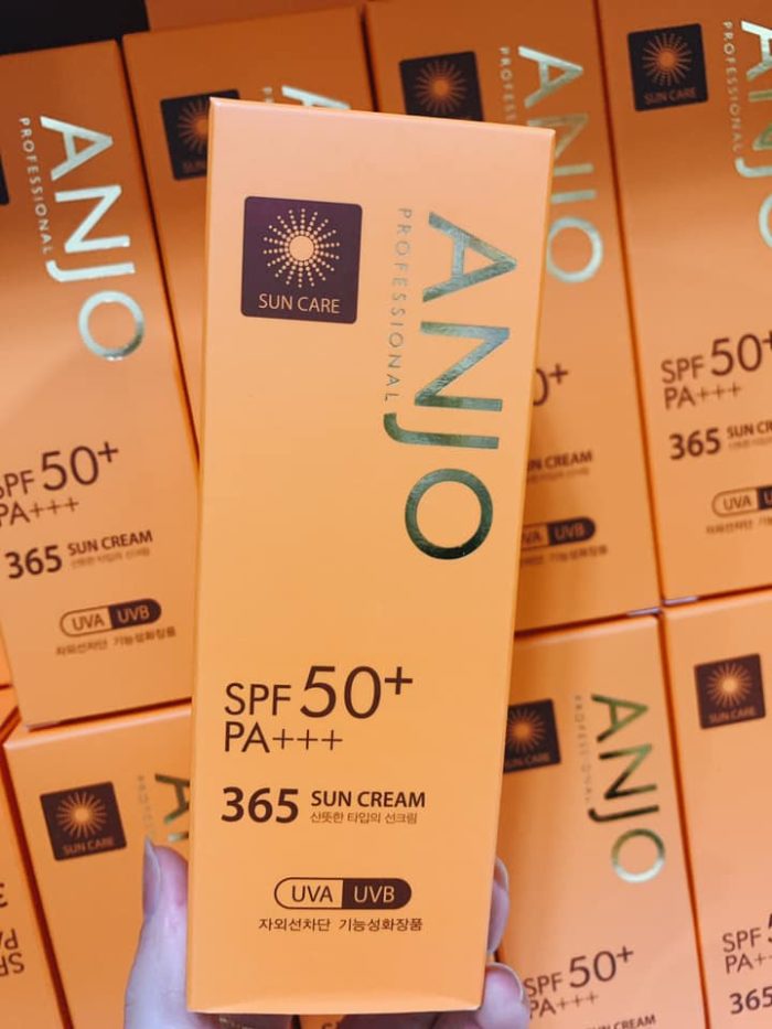 Kem Chong Nang Anjo Professional SPF 50PA 365 Sun Cream 10
