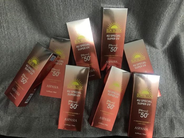 Kem Chong Nang Aspasia Sunblock 4U Special Super UV 11