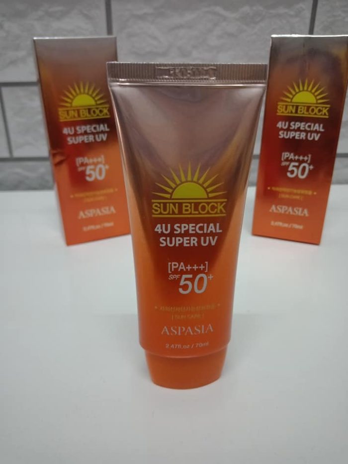 Kem Chong Nang Aspasia Sunblock 4U Special Super UV 12