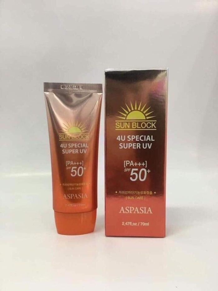 Kem Chong Nang Aspasia Sunblock 4U Special Super UV 2
