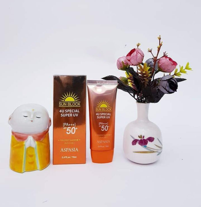 Kem Chong Nang Aspasia Sunblock 4U Special Super UV 9