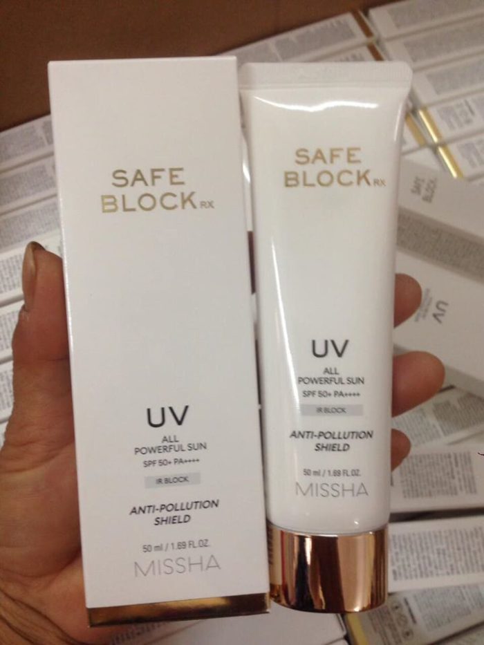 Kem chong nang Missha Safe Block RX SPF50 PA 10