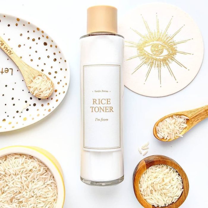 Nuoc hoa hong chiet xuat gao I am from Rice Toner 6