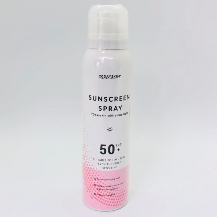 Xit Chong Nang Trang Da 20DaySkin SunScreen Spray 1
