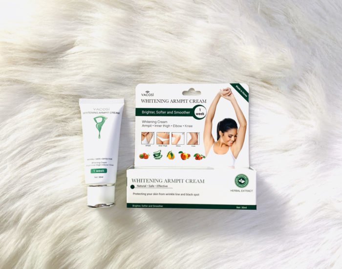 kem lam trang vung da duoi canh tay vacosi whitening armpit cream 3