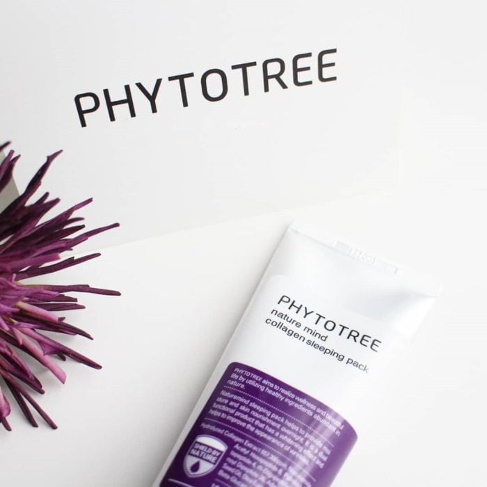 kem ngu cang bong tai sinh da phytotree nature mind collagen sleeping pask 6