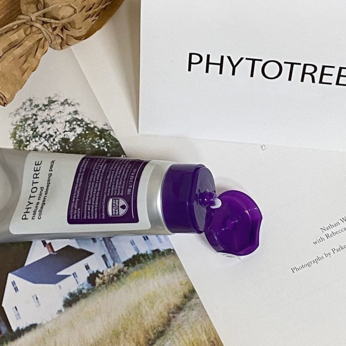 kem ngu cang bong tai sinh da phytotree nature mind collagen sleeping pask 7