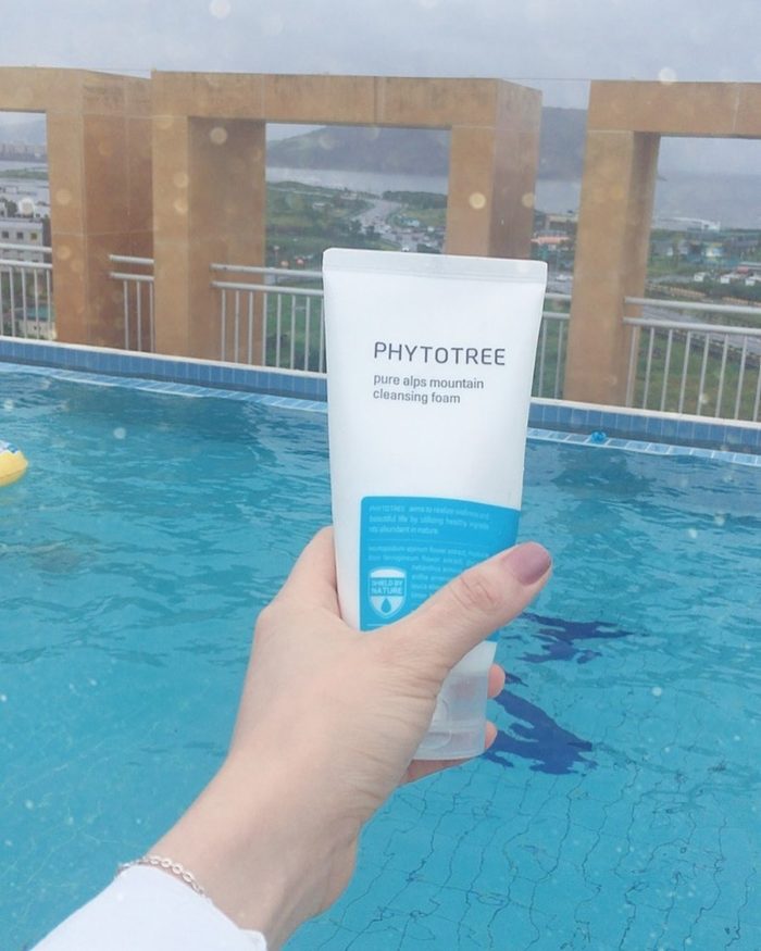 sua rua mat phytotree pure alps mountain cleansing foam 12