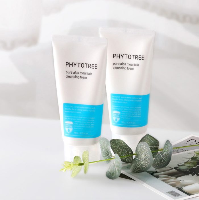 sua rua mat phytotree pure alps mountain cleansing foam 5