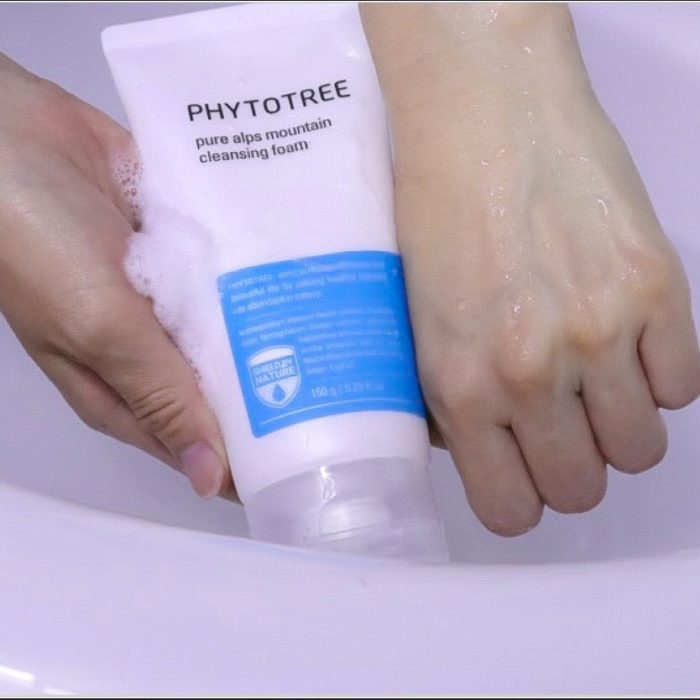 sua rua mat phytotree pure alps mountain cleansing foam 8