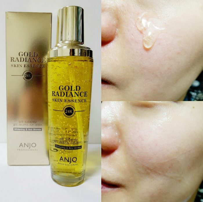 tinh chat duong da anjo gold radiance skin essence 8