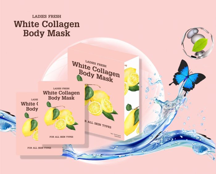 u trang chanh toan than ladies fresh white collagen body mask 2