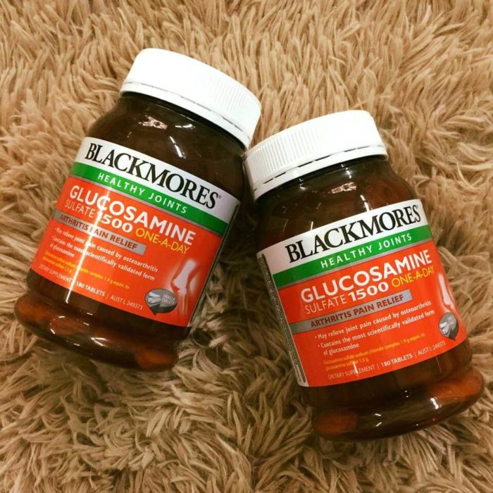 vien bo xuong khop blackmores glucosamine sulfate 1500mg one a day 2