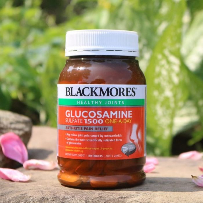 vien bo xuong khop blackmores glucosamine sulfate 1500mg one a day 5