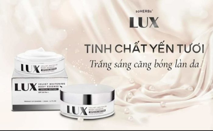 kem duong trang da tinh chat yen tuoi collagen lux velvet whitenning 2