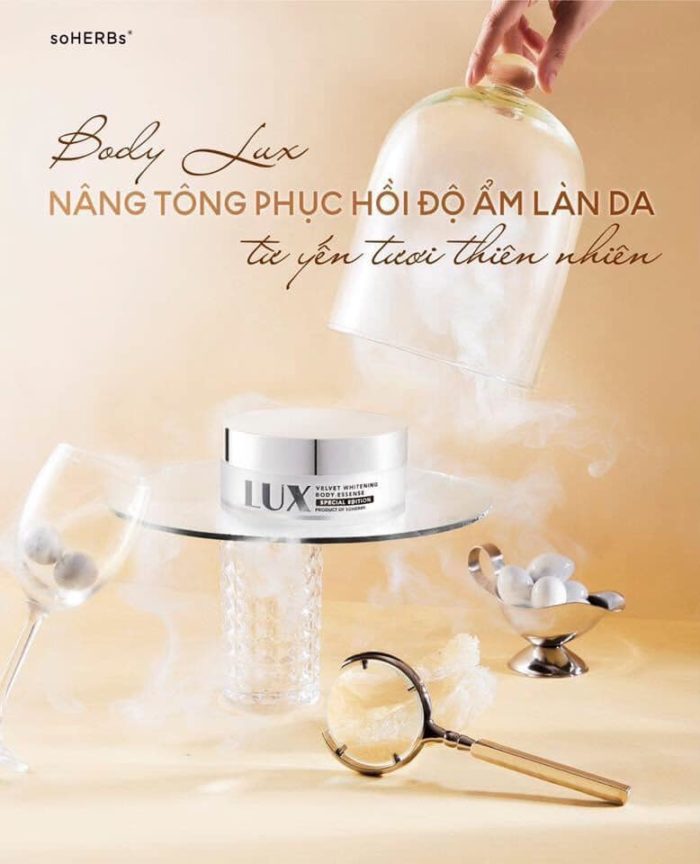 kem duong trang da tinh chat yen tuoi collagen lux velvet whitenning 4