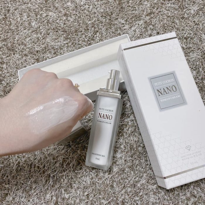 kem truyen trang petit cochon nano tone up cream 8