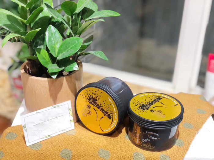 tay te bao chet body coffee scrub bilena 6