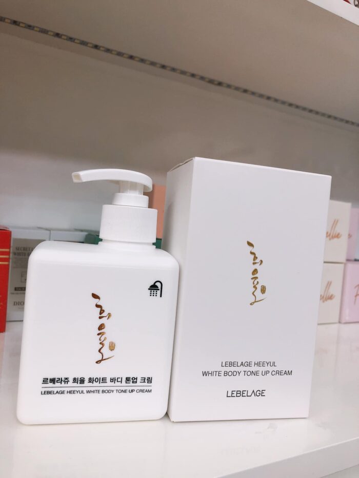 kem duong the kich trang nha nang lebelage heeyul white body tone up cream 3