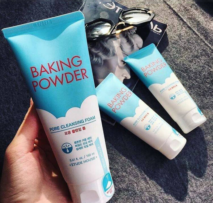sua rua mat etude house baking powder pore cleansing foam 10